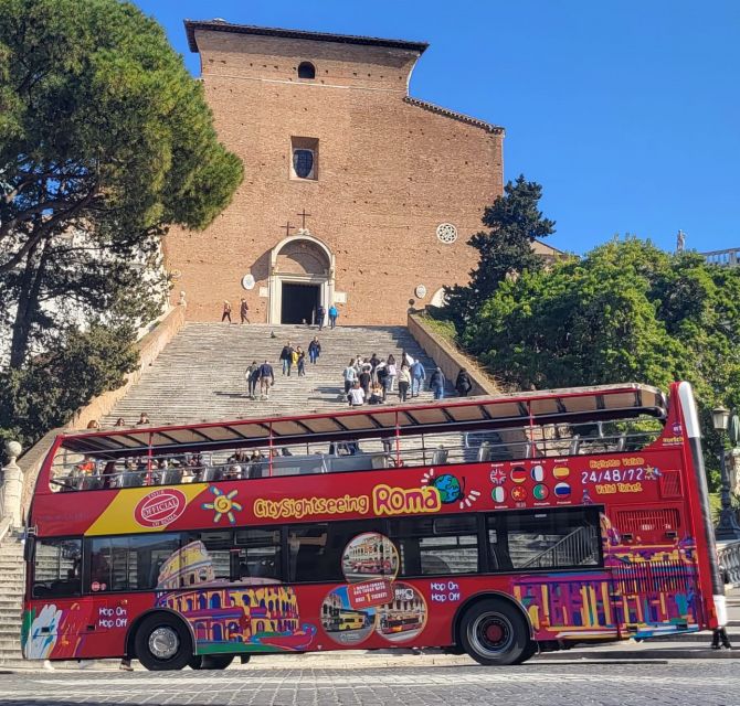 Rome: Hop-On Hop-Off Bus & Vatican Museums Guided Tour - Use the open-top bus for Rome on your own terms