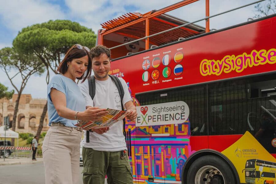 Rome: Hop-on Hop-off Bus & Vatican Museums Ticket - Seeing Rome from Via Marsala to the Colosseum