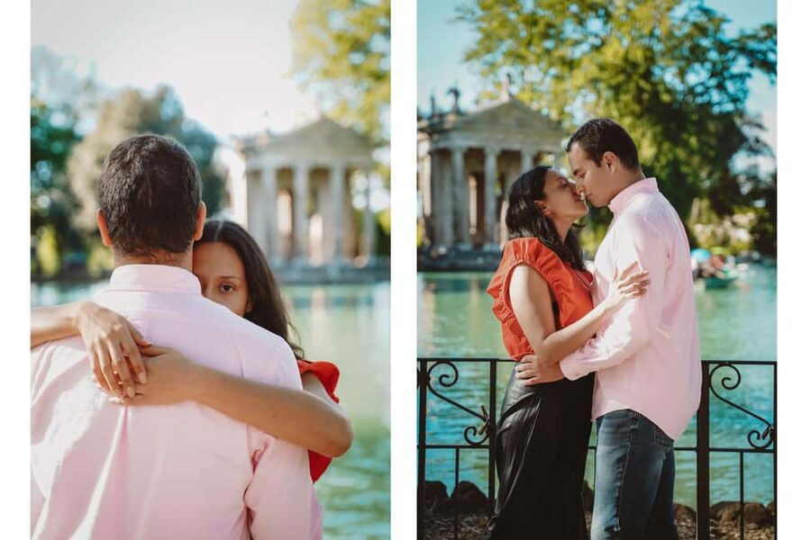 Rome: Romantic Couple Photoshoot at Villa Borghese - My booking advice