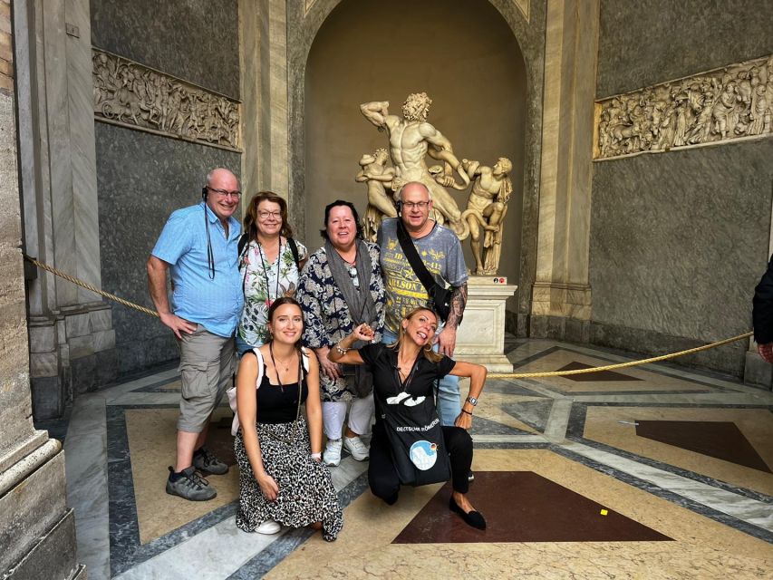 Rome: Vatican Museum and Sistine Chapel Group Tour in German - Key points to know before you book