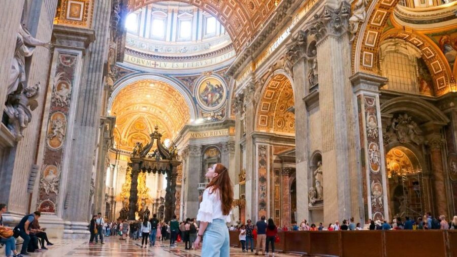 Rome: Vatican Museums and St. Peter’s Tour with Dome Climb - The Vatacombs and papal tombs beneath the church