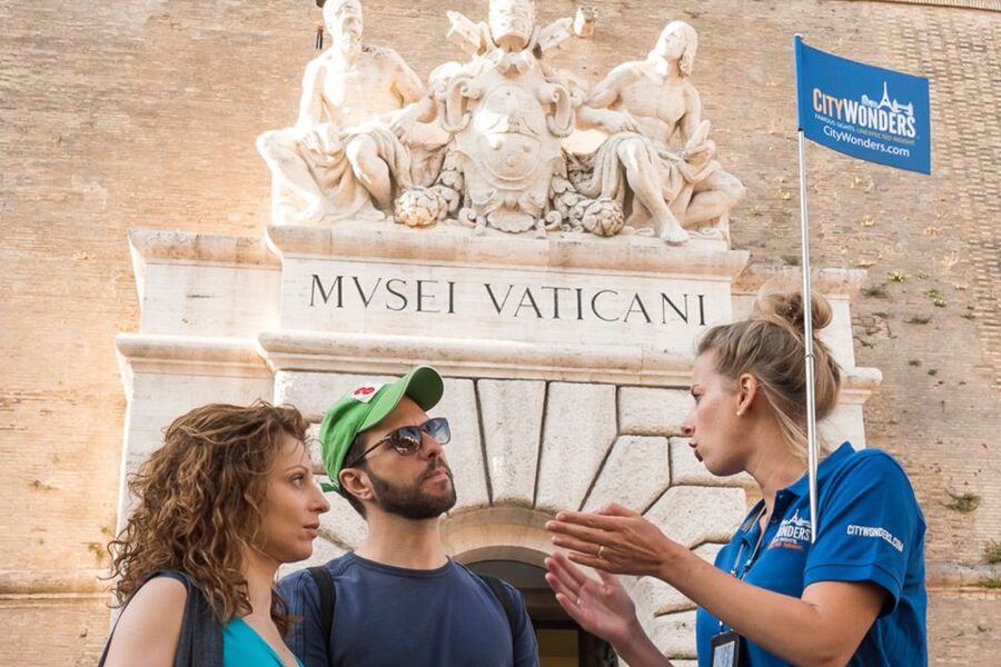 Rome: Vatican Museums, Sistine Chapel & Basilica Guided Tour - The Vatican Museums and the Pinecone Courtyard