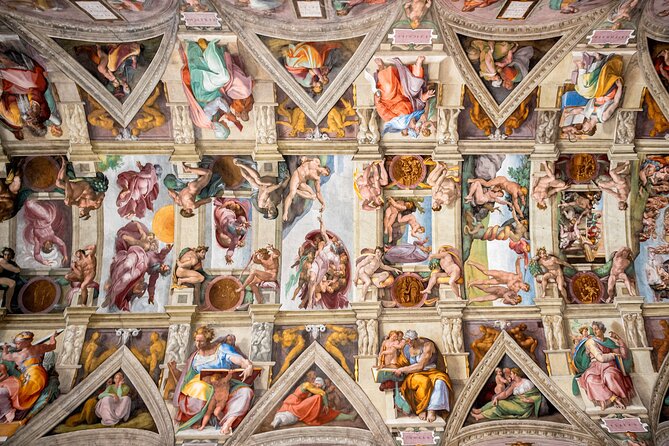 Rome: Vatican Museums, Sistine Chapel & St. Peter's Basilica Tour - The Gallery of Maps and its painted ceiling