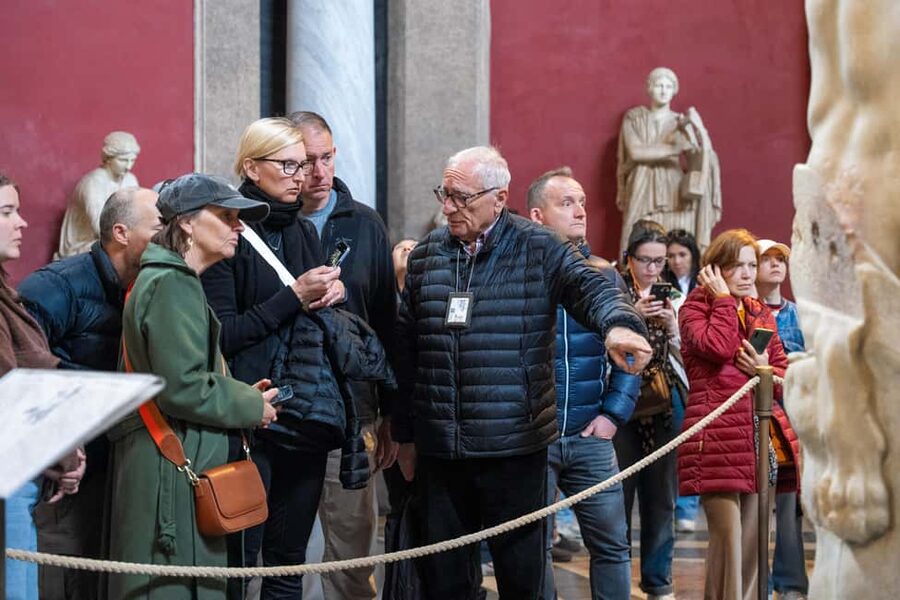 Rome: Vatican Museums, Sistine Chapel, & St. Peter's Option - The Belvedere Courtyard and the Vatican route
