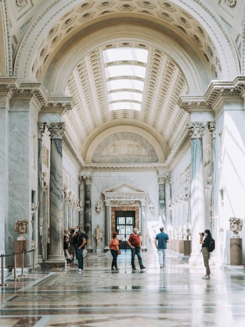 Rome: Vatican Museums Sistine Chapel St Peters Basilica Tour - Clothing, bags, and mobility limits