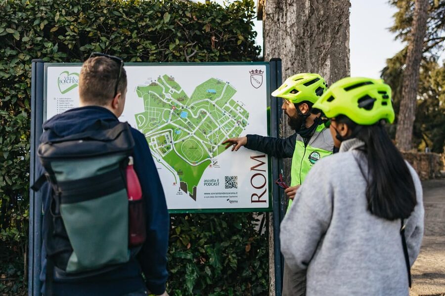 Rome: Villa Borghese, Villa Ada, and Coppedè E-Bike Tour - The Temple of Aesculapius and the Pincio Terrace