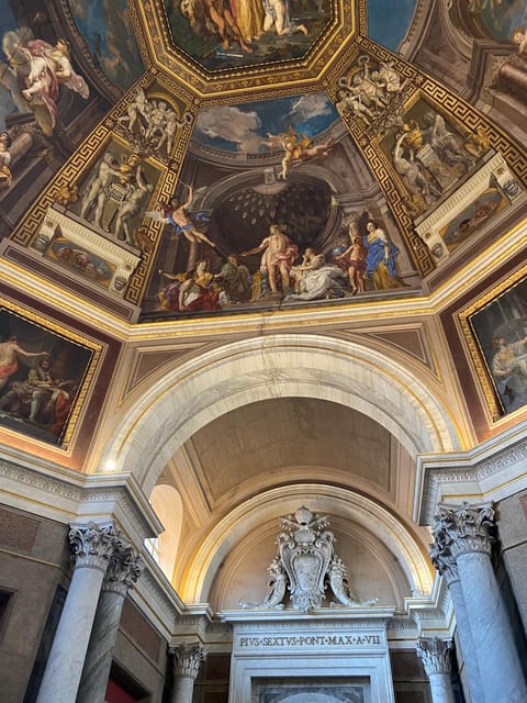 Sistine Chapel, Vatican Museums Tour & Entry to St Peter's - The long corridor of maps and woven art
