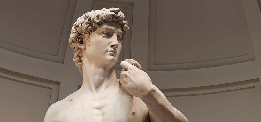 Skip-the-Line Accademia Tour – See Michelangelo’s David! - Entering the Accademia through the separate line