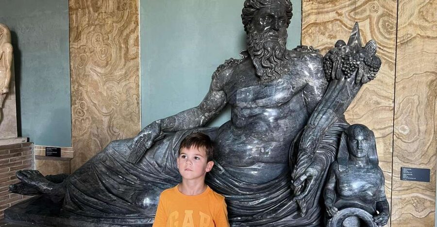 Skip-the-Line Vatican Museum, Sistine Chapel & Basilica Tour - Ancient sculpture in the Pio Clementino Museum