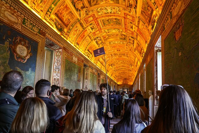 Skip the line: Vatican Museums, Sistine Chapel & St Peters Tour - Italy painted in the Gallery of Maps