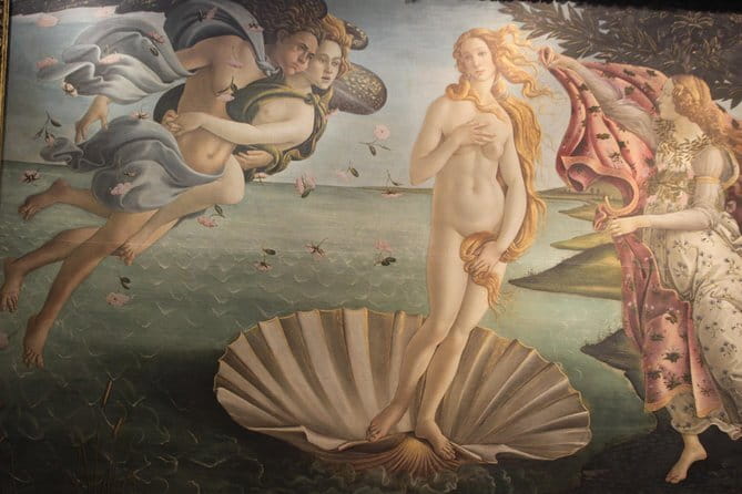 Uffizi Express Entrance -private tour - Botticelli, Leonardo, Michelangelo, and the famous rooms