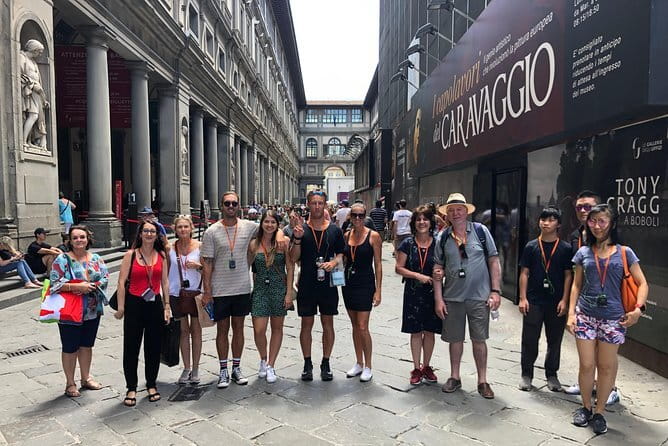 Uffizi Gallery Small Group Tour with Guide - Priority entry and the security checkpoint