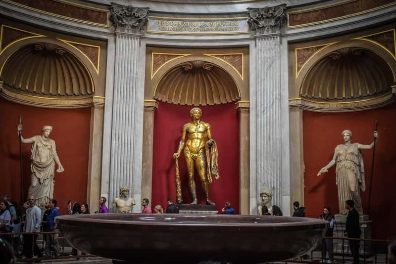 Vatican Museums, Sistine Chapel & Basilica - Pio-Clementine Museums: famous sculpture first