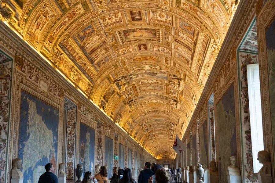 Vatican Museums & Sistine Chapel Skip-the-Ticket-Line Tour - The Gallery of Maps rewards a slower look