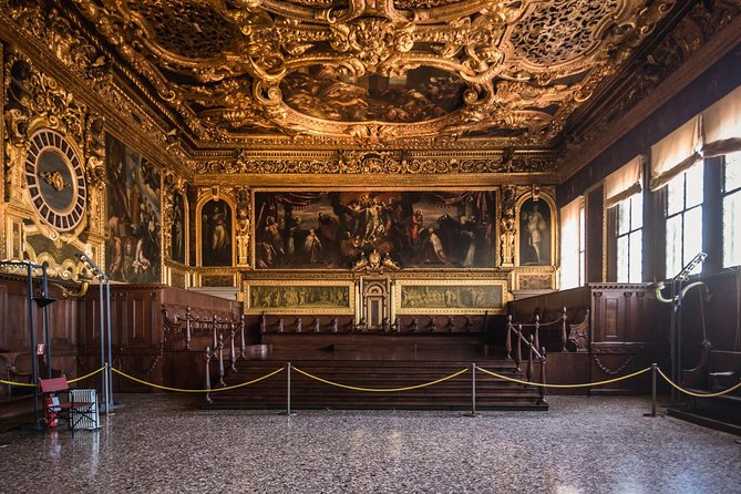 Venice's Best: Basilica, Doge's Palace, Gondola & History Gallery - St. Mark’s Basilica: gold mosaics and a strict dress code